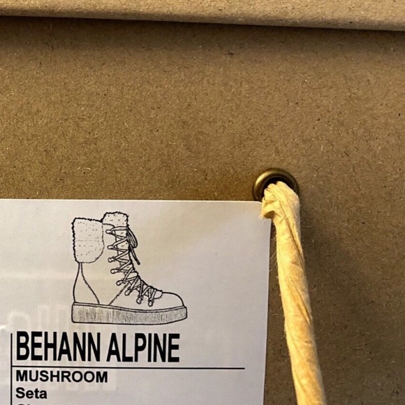 Gentle Souls by Kenneth Cole Womens BEHANN ALPINE Beige Mid-Calf Boots Lace Up - Picture 4 of 7